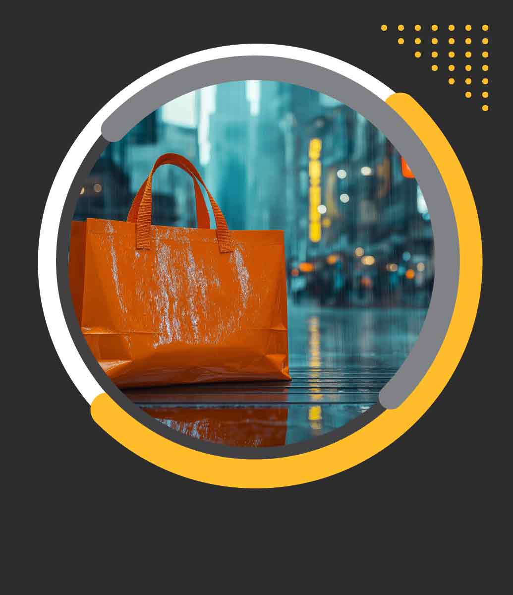 ساک دستی اسپان باند ضد آب، قهرمان روز های بارانی